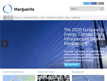 Tablet Screenshot of marguerite.com